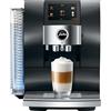 Ⓜ️🔵🔵🔵 JURA Z10 Aluminium Dark Inox - Macchina da caffè espresso COMPLETAMENTE AUTOMATICA (dai chicchi al caffè), colore ALUMINIUM DARK INOX, 32 preparazioni di caffè, anche con latte, funzione Cold Drew