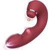 YOZO Succhia Clotoride Vibratoreper Donna, 3 IN 1 Stimolatore Clitoride Femminile Vibratore Vibrazione a impulsi di tocco, Sexytoysys Donna Vibratori per Vagina Capezzolo con modalità 5x5x10, Controllo APP