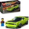 LEGO Speed Champions Sports Car Dodge Challenger SRT Hellcat - Modellino di Auto da Corsa - Macchina Giocattolo con Minifigure del Pilota ,Eta 9+