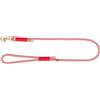 TRIXIE Guinzaglio per cani Soft Rope L-XL 1,0 m/13 mm, rosso - robusto guinzaglio lungo in rugiada con gancio Trigger Snap Hook, per cani di grossa taglia, materiale morbido e rotondo con cinturino da