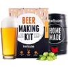 braufaesschen Set per la preparazione della birra chiara, in fusto da 5 l, per gustare la birra in 7 giorni, regalo perfetto per gli uomini