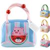Shyllin Borsa Termica Piccola, 4.5L Mini Borsa Termica Porta Pranzo Bambini Ragazzo, Lunch Bag, Frigo, Porta Pranzo Bambini Termico, per la Scuola Materna, il Picnic (Blu, S)
