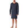 Schiesser Fine Interlock Maglia Lunga, Blu Notte_183177, 54 Uomo