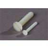 PD Vite a testa svasata in plastica DIN 963, ISO 2009, facile da staccare, vite in nylon, testa svasata, poliammide (nylon, 4 x M10 x 60 mm)