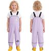 Pantaloni Impermeabili Bambini Con Strisce Riflettenti – Leggeri, Antipioggia, Stampa Animale, Perfetti Per Scuola E Giochi All'Aperto