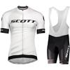 Fenovel Abbigliamento Completo Ciclismo Uomo Tuta MTB da Corsa Maglia Bici Estivo Pro + Salopette con Gel 19D