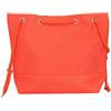 Me-Fui ME FUI Borse Donna Arancione Borsa mare in tinta unita con ricamo logo UNI