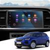 WEIPIN 9,2 pollici Navigation vetro temperato pellicola protettiva per Seat Ateca FR 2021 2022 2023 2024 2025, pellicola protettiva in vetro temperato per accessori Ateca adatto con 9H antigraffio