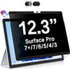 ZOEGAA Filtro Privacy da 12.3 pollici per Surface, Schermo Protettivo Magnetico Rimovibile per Surface Pro 7