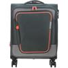 American Tourister Pulsonic - Spinner S, bagagli a mano espandibile, 55 cm, 40,5/43,5 L, verde (foresta scura)