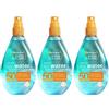 Garnier Ambre Solaire - UV Water - Spray bifasico invisibile, protezione e freschezza FPS 50, 150 ml, confezione da 3