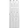 Dianhydro PORTA D'ARREDO PER INTERNO A SOFFIETTO CON VETRO NIAGARA BIANCO cm 100 x 214