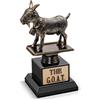 Flexzion Trofeo di capra premio Greatest of All Time, divertente trofeo per adulti con piastra incisa, premio MVP, statuetta di capra, regalo di riconoscimento per capo, allenatore, dipendente