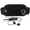 EnixwH Marsupio Uomo, Marsupio Donna con Cintura Regolabile, Marsupi Sport Impermeabile, Borsa Uomo Moda Cellulare lavoro Waist per Passeggiate Ciclismo Campeggio Ciclismo (Rosso)