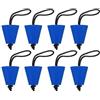 PATIKIL Kit universale per kayak Scupper Plug Plug in silicone adatto per fori Scupper Fori di scarico Tappo con cavo per Kayak Canoe