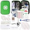 YIDERBO 275Pcs Travel First Aid Kits for Car Emergency Preparedness Items Urgent Accident Essentials Kit Survival Gear Equipment Sports First Aid Kit for College Dorm Student, Home, Boat, Green YIDERBO