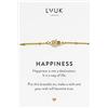 LUUK LIFESTYLE Bracciale con pendente Mano di Fatma, acciaio inossidabile, regalo per donna, simbolo di amicizia, Natale, compleanno, oro