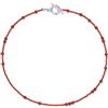 GAVU Collana da Donna di Perline Rosse, Collana Minimalista da Donna Corniola Rossa Pietra Naturale