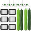 MIRTUX Kit ricambi per Roomba serie E, i e J - Pezzi di ricambio per Roomba E5, E6, i1, i3, i3+, i7, e5154, e5158, j7 - Accessori ad alta efficienza - Confezione di rulli, filtri, spazzole laterali