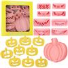Set Da 6 Stampini Per Biscotti Halloween – Acciaio Inox, Forme Zucca, Fantasma, Gatto E Pipistrello - 2