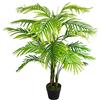 Leaf Design UK AZ-PALMNEW - Palma artificiale grande, 130 cm, palma artificiale, 130 cm