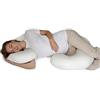Supportiback Cuscino di Maternità a Forma di C Terapeutico | Cuscino per gravidanza per l'intero corpo con federa lavabile