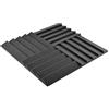AP ACOUSPANEL BUILDING ACOUSTICS ACOUSPANEL Pannelli Fonoassorbenti Pannello Fonoassorbente Pannelli Acustici Non Compresso Grigio Antracite (30x30x3cm / 12 Unità)