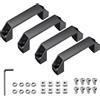 JiGiU Set di 2 Maniglie in Lega di Alluminio con Dado a T (4 * 90mm)