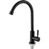 Fayemint Rubinetto della cucina, Rubinetto da cucina in acciaio inox, Rubinetto con modalità colonna d'acqua, Adatto alla Cucina, Ruotabile di 360°