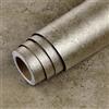 LACHEERY Carta da Parati Adesiva Muro Marrone Bronzo Cemento Carta da Parati Autoadesiva Vintage Lucido 40cm x 700cm Pellicola Adesiva per Mobili Cemento Impermeabile Rivestimento Adesivo Muro
