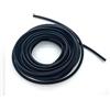 Oufdj-iPro Tubo flessibile in silicone per aria compressa, tubo flessibile in gomma, per aria compressa, per olio, nero (3 x 7 mm, 10 m)