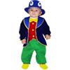 Dodici Costume Grillo Costume Pinocchio Vestito Pinocchio Abito di Carnevale 0-18 mesi (Grillo, 3/6 mesi)
