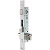 TESA 2210E Serratura da incasso per profili metallici, entrata 20 mm, finitura grigio inox, scrocco reversibile