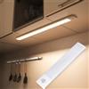Colexy Luce Armadio LED Magnetica con Sensore di Movimento, Lampada Armadio Ultra Sottile 3 Temperature di Colore, Luce Dell'armadio Della Cucina, Led Sottopensile Lampada LED USB Guardaroba Corridoio Scale