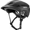 Favoto Casco MTB Uomo Donna - Caschi da Bici Leggero con Visiera Rimovibile Omologato CE Tripla Protezione Taglia Regolabile L 59-61cm Traspirante per Bicicletta da Strada Montagna Nero
