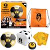 IMC Toys Gioco ufficiale Kings League- Gioco di calcio Ricrea una partita reale. Include, Palla, Carte e Pulsante BAMBINI +6 anni