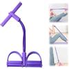 Generico Fasce Resistenza Fitness-Pedale A 4 Tubi Caviglie, Fascia Elastica Esercizi Stretching Uomini Donne, Fascia Resistenza Con Impugnatura, Corda Trazioni Fasce Tensione Attrezzatura Esercizi Addominali