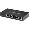 Ubiquiti Networks ER-X-SFP Collegamento ethernet LAN Nero router cablato