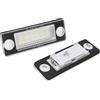 MIKKUPPA Luci per targa a LED per VW Golf Plus Touran Caddy Jetta Passat T5 - Illuminazione targa Plug & Play, senza errori, adatto per 3BG 3C B6 2K 7H