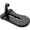 CAASFOOY Gradino per Portiera Auto,Pieghevole Gradino per Portiera Auto Antiscivolo, Car doorstep Gradino della Facile da Trasportare e Installare Accessori per Auto Pedale con martello di sicurezza(nero)