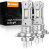 D-Lumina Lampadine H7 LED, 12000LM CanBus Senza Errori 6500K Super Brillante Fari ,Dimensioni 1:1, Non Polarità,Abbaglianti e Anabbaglianti, Kit Sostituzione Lampada Alogena,2 Confezione