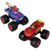 Disney Store Official Cars Monster Trucks, Pixar, Confezione da 2 Pezzi, con Saetta McQueen e Cricchetto, Adatto dai 3 Anni in su