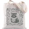 FUNYSO In My Feral Bride Era Regalo Matrimonio Fidanzamento Addio al nubilato Regalo Raccoon Sposa Festa Nuziale Tote Bag, Feral Bride Regno Unito, 0