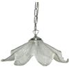 Generico Lampadario a Sospensione Moderno in Vetro Murano, 1 Luce, per Cucina, Bagno, Camera, Soggiorno, Scala, Corridoio art. 8 punte