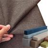 Yekuhe Federa Riempitivo per Materassi Letto Gap Filler Cuscino 90/120/135/160/180/200 Coprimaterasso per Imbottitura con Cerniera, Tessuto di Lino, Copricuscino Lungo(caffè,180x20x30cm)