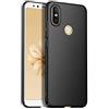 NiaCoCo Compatibile con Custodia Xiaomi Mi A2/Xiaomi 6X PC Silicone Antiurto Ultra Sottile Antigraffio Protettivo Cover per Xiaomi Mi A2/Xiaomi 6X Caso-Nero