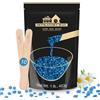 Lifestance 450 g di Perle di Cera con 10 Spatole di Legno per Depilazione, Camomilla - per Bikini, Gamba, Ascellare