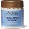 Shea Moisture Trattamento idratante e riparatore con proteine al miele di Manuka e yogurt, oli di macura e baobab, per rafforzare e proteggere i capelli estremamente secchi e fragili, 227 ml