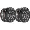 Charlemagne Hair Clay Pomata per Uomo - 2x 100 ml, Tenuta Leggera