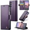 Rerzoiro Cover per Samsung Galaxy Z Fold 6 Custodia Portafoglio [Blocco RFID] Premium Pelle PU Wallet Case Flip Libro con Porta Carte Slot Supporto Flip Case per Samsung Galaxy Z Fold 6, Viola